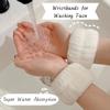 12PCS Spa Headband and Wrist Towels for Face Washing Set Hair Band Soft Microfiber Makeup Headband for Women Girls Elastic Rabbit Ears Headbands with Highly Absorbent Wristbands for Washing Face view 2