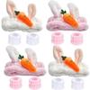12PCS Spa Headband and Wrist Towels for Face Washing Set Rabbit Hair Band Soft Microfiber Makeup Headband for Women Girls Elastic Rabbit Ears Headbands with Highly Absorbent Wristband for Washing Face view 1