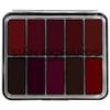 SIAN RICHARDS London Lavish Lipwear 10 Colour Cream Lipstick Palette Deep Red, Long-Lasting, High Pigment, Smooth & Creamy Finish view 1