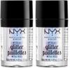 NYX PROFESSIONAL MAKEUP Face and Body Glitter, Metallic Glitter, Lumi-Lite (Pack of 2) view 1