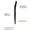 Arches & Halos Two Pack Tri-Fold Brow Razor - Remove Unwanted Hair and Precisely Shape Brows - Soften Skin Without Irritation - Ophthalmologist and Dermatologist Tested - 2 pc (Pack of 3) view 2
