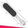 Professional Pedicure Foot File - Reusable Stainless Steel Cracked Skin Corns (Large Foot File) view 3
