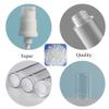 LXLK 12 Pcs 15ML Refiilable Airless Lotion Bottle Clear Plastic Cosmetic Pump Press Bottle for Hand Sanitizer Toner Gel Hair Oil and Face Cream Foundation Containers Travel view 3