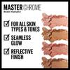 Maybelline New York Facestudio Master Chrome Metallic Highlighter Makeup, Molten Rose Gold, 0.24 Ounce (Pack of 2) view 4