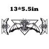 Large Temporary Tattoos Women Temporary Neck Tattoos Temporary Realistic Flower Chest Tattoo for Adults (Temporary Tattoos Sticker 14) view 2