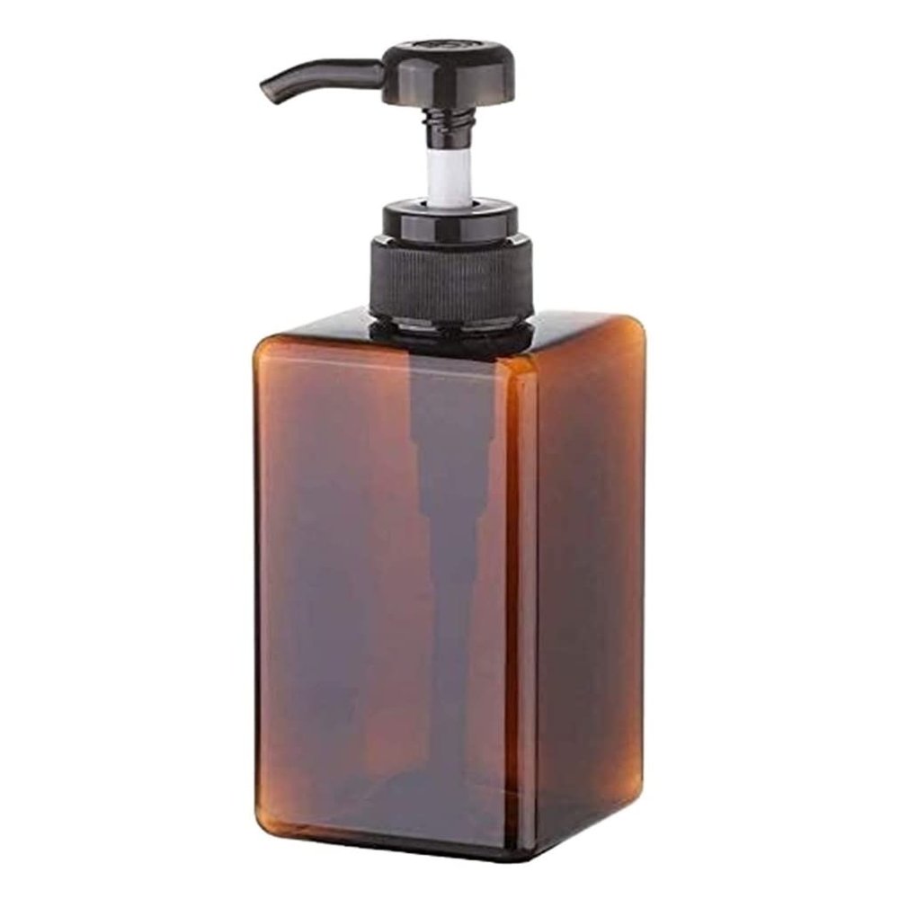 Soap Dispenser Plastic Bottles with Pump Dispenser, 15.2 OZ Empty, Refillable Containers for Body Wash Hand Soap Dispenser Dish Soap Dispenser