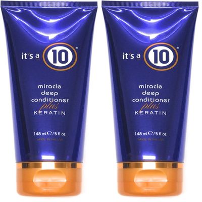 It's a 10 Haircare Miracle Deep Conditioner Plus Keratin, 5 fl. oz. (Pack of 2)