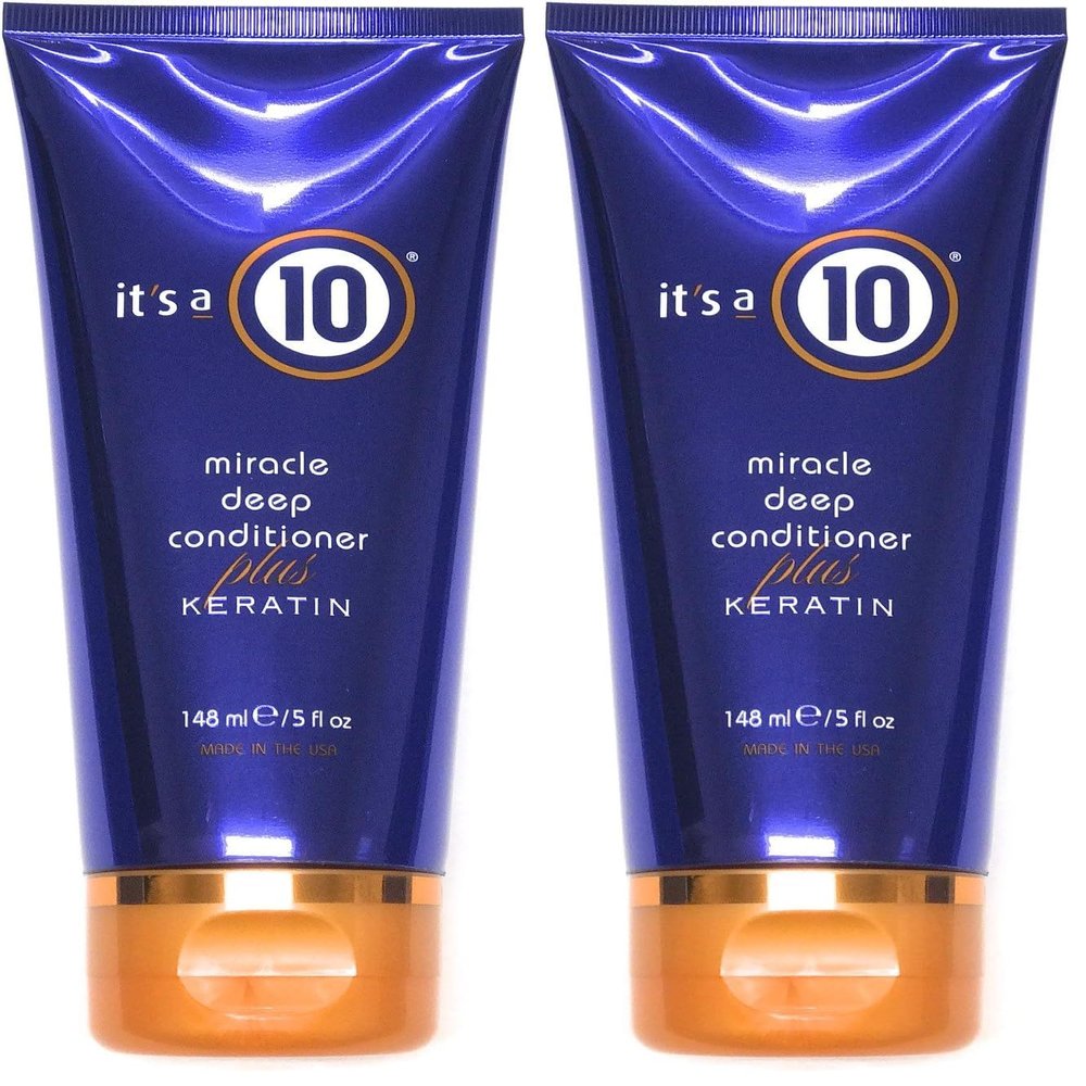 It's a 10 Haircare Miracle Deep Conditioner Plus Keratin, 5 fl. oz. (Pack of 2)