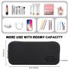 Gmdrounz Makeup Brush Travel Case Bag Zippered Pouch - Silicone Portable Makeup Brush Organizer Bag Case Cosmetic Bag for Storing Brushes and Makeup Tools to Protect Makeup Brushes view 4