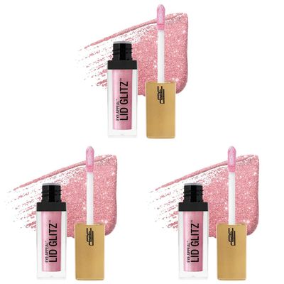 Black Radiance Eye Appeal Lid Glitz Liquid Shimmer Eyeshadow, Movie Star (Pack of 3)