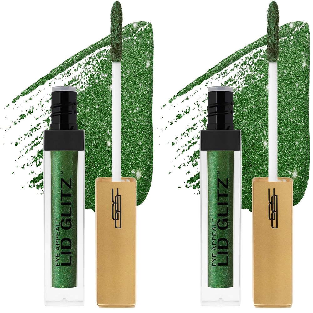 Black Radiance Eye Appeal Lid Glitz Liquid Shimmer Eyeshadow, Money Maker (Pack of 2)