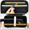 Grapsa Case Compatible with Novah for Ufree for KIKIDO for GLAKER for FADEKING for GSKY for Romanda Professional Hair Clippers, Beard Trimmer Grooming Storage Holder for Hair Trimmers Set (Box Only) view 4