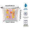 BLUPARK Singer Inspired Makeup Bag Singer Merch Album Gift Singer Makeup Bag Singer Fan Gift Singer Zipper Pouch Music Lover Gift (Just Us) view 2