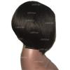 10inch Italian Yaki Short Bob Lace front Human Hair Wigs Pixie Cut Pre Plucked Yaki Straight 180% Density Short Bob Wig remy Brazilian Hair Wigs view 2