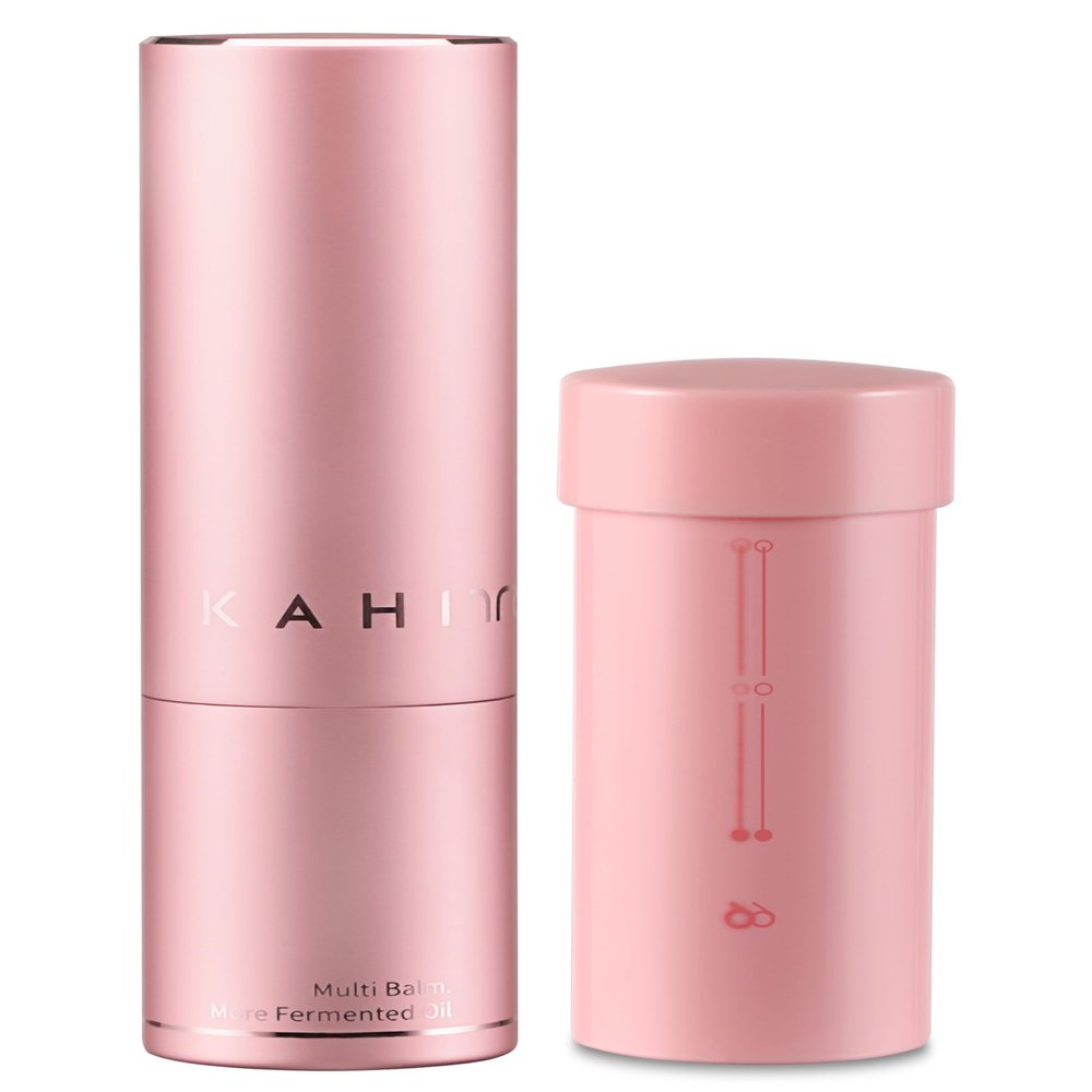 KAHI Wrinkle Bounce Multi Balm - REFILLABLE EDITION + Refill Kit | All-in-One Hydrating Lip Balm Eye Neck Cream Make Up Base & Face Mist Moisture Balm Stick Daily Face Moisturizer (0.32 oz)