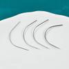 10PCS Precision Curved Body Piercing Needles Sterilized Surgical Stainless Steel Body Piercing Needles 20G/18G/16G/14G Choosable (10PCS 18G/1mm) view 3