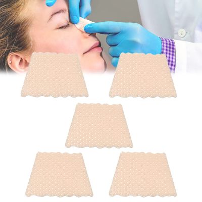 CHOYTONG Thermoplastic Nasal Splints, Nose External Support Protector for Nose Brace Fracture, Rhinoplasty Septoplasty, ENT, Orthopedic Immobilization, Corrugated Shape, 5 PCS (M)