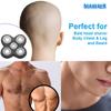 Universal 2PCS 5 Blades Head Shaver Replacement blades Compatible with Freedom Gold shaver and some brands. 5D Shaver Replacement Heads with Blade Cover and Cleaning Brush view 4