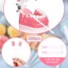 500 Pcs Disposable Oral Swabs for ElderlyToothbrush OralToothettes Oral Swabs Bulk Dental Swab Sticks 4.92" Sponge Individually Wrapped Care for Mouth(Pink) view 3