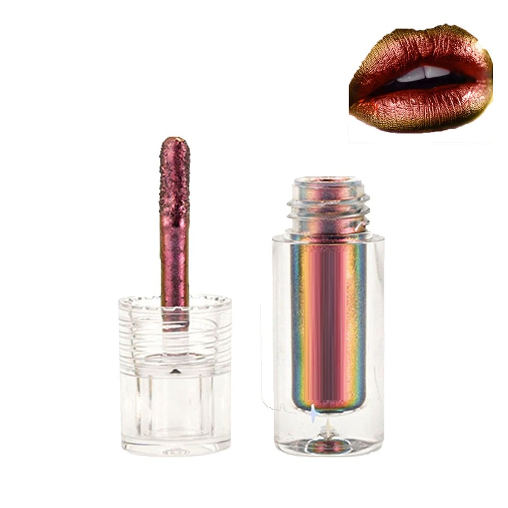 RJDJ Chic-Chat Multi-Chrome Liquid Lipsticks, Chic Chat Multi Chrome Lipstick, Multi Chrome Liquid Lipsticks by Chaotic Cosmetics, Chrome Eyeshadow Stick (02)