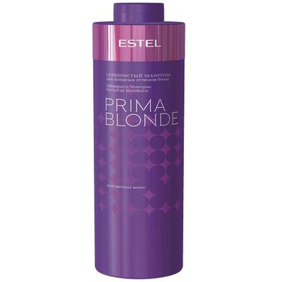 Estel Prima Blonde Silver Balm for Cold Blonde Tones 1000 ml. Nourishes the hair delicately and gives it the desired cool colour