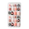 Queen Fingers 24 Pcs Short Press on Nails Brown Square Fake Nails Bloom Full Cover Glossy Glue on Nails with Design Acrylic Stick on Nails Salon Perfect Wedding Nails for Women (18) view 1