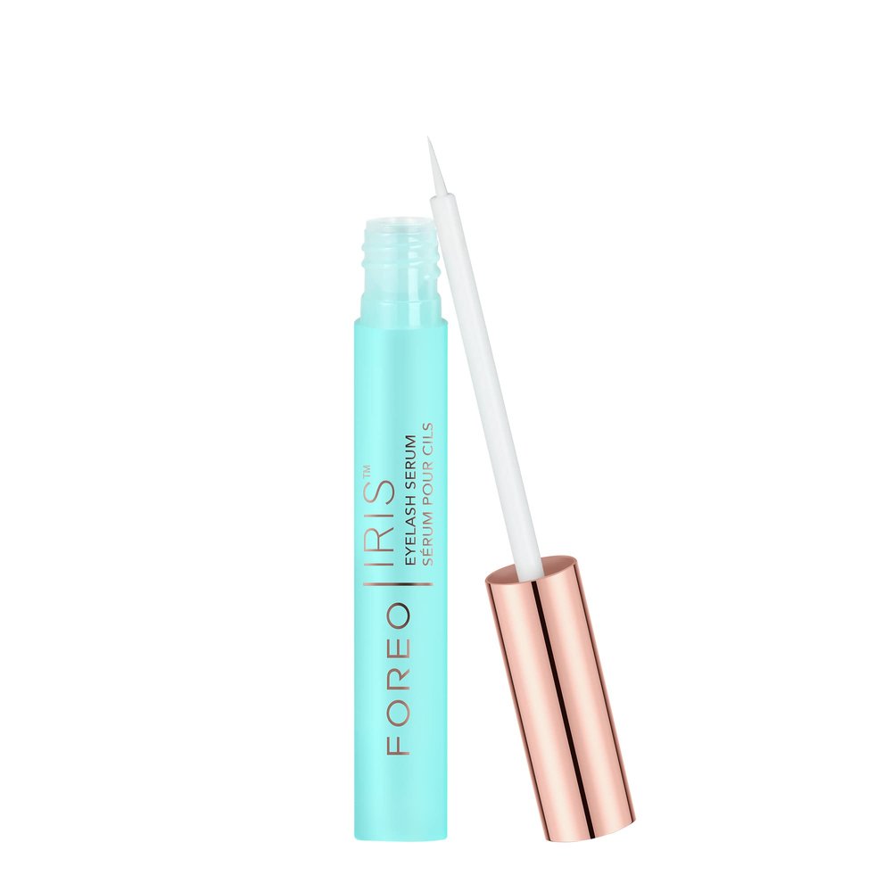 FOREO IRIS Eyelash Serum - Volume, Protection, Strength - Longer Lashes and Eyebrows - Concentrated Lash Serum for Eyebrow and Eyelash Growth- Phytokeratin, Arginine & HA - Fragrance Free - 0.15 fl.oz