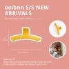 6PCS Hair Claw Clips for Women Thick Hair, Matte Non-SlipHair Clips Hair Clips Strong Hold Thin Hair Accessories (Save25%-6PCS(Yellow+Green+Red)) view 4