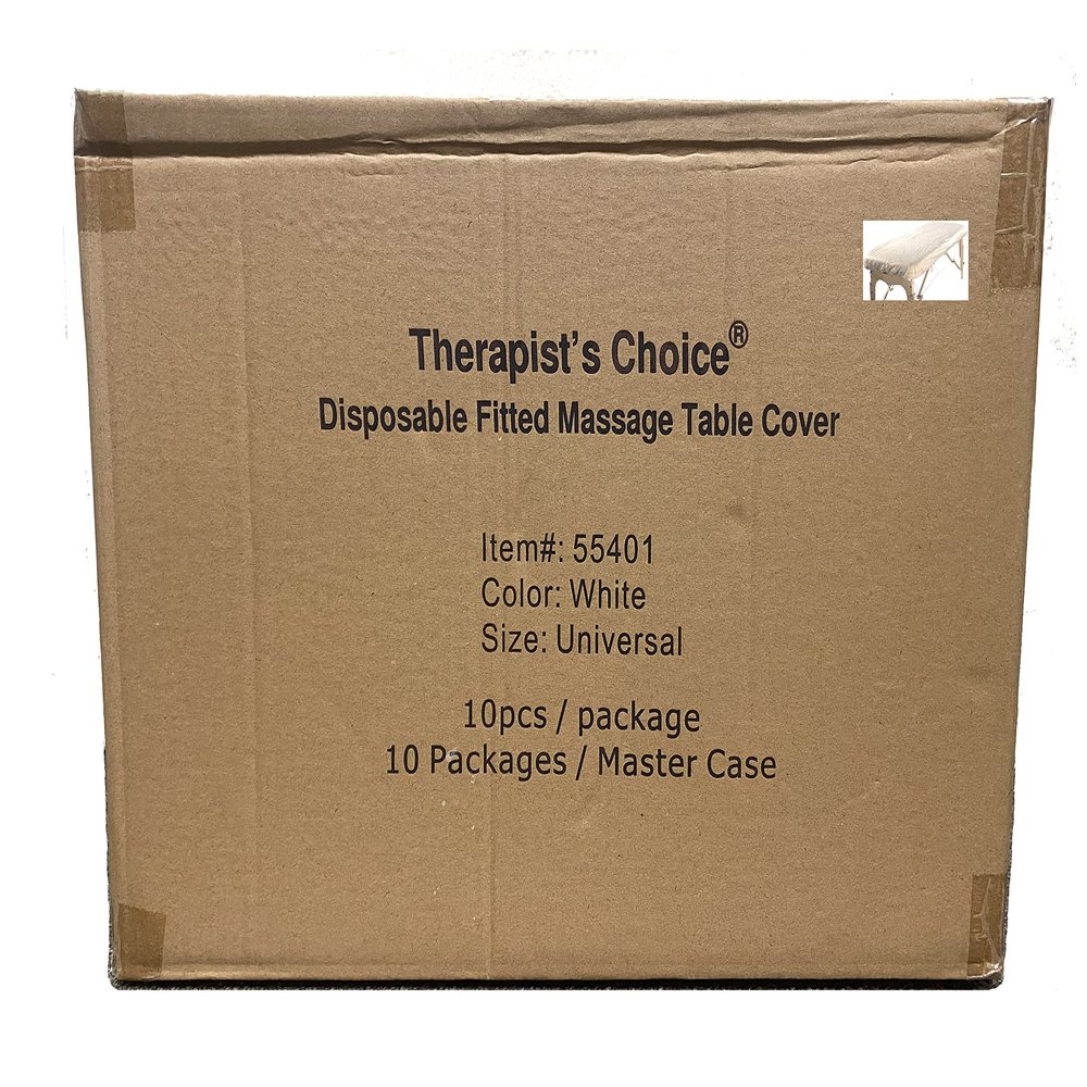 Therapists Choice Fitted Disposable Massage Table Sheet, 100pcs per case