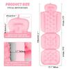 Full Body Bath Pillow, Upgraded Non-Slip Bath Cushion for Tub,SPA Bath tub Pillow mat for Headrest, Neck Shoulder Support, 3D Air Mesh Breathable Bath Pillow for Women & Men (Pink-Extended Full Body) view 2