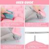 Full Body Bath Pillow, Upgraded Non-Slip Bath Cushion for Tub,SPA Bath tub Pillow mat for Headrest, Neck Shoulder Support, 3D Air Mesh Breathable Bath Pillow for Women & Men (Pink-Extended Full Body) view 4