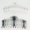 Accglory 5.5 Inches Extra Large Hair Clips for Long Thick Hair Womens Jumbo Hair Claw Clips 2 Counts in Set Hair Accessories(clear and grey) view 3