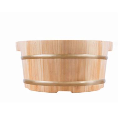 Scpantkend Foot Spas for Home Use Household Children's Foot Bath Barrel, Female Small Cedar Foot Bath Tub, Health Pedicure Foot Wash Basin, Thermal Insulation Wooden Barrel for Kids Foot Bath Barrel
