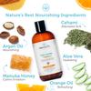 Era Organics Manuka Honey Shampoo & Conditioner - Sulfate-Free Shampoo & Conditioner Set To Moisturize Itchy, Dry Scalp & Damaged Hair - Soothing Aloe Vera & Argan Oil Formula for Women & Men view 4