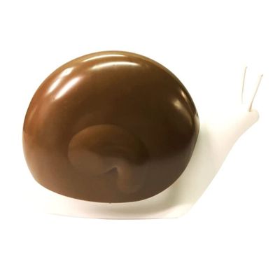 120 ml Snail Dispenser, Cute Hand Dispensers Pump Refillable Bottle Dispenser for Liquid Shampoo for Bathroom (Brown)