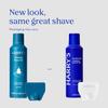Harry's Original Shaving Kit for Men - Razor Handle, 5 Razor Blade Refills, Foaming Shave Gel, Travel Blade Cover - German Engineered - Chrome Edition view 2