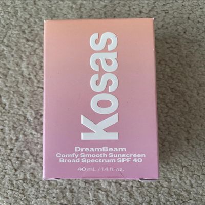Kosas DreamBream Silicone-Free Mineral Sunscreen SPF 40 with Ceramides and Peptides, 1 pack, 1.3 Fl Oz (HSK272-2)