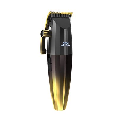 Amazon Series JRL Fresh Fade 2020C-G Clipper - Professional Hair Clippers w/Cool Blade Technology for Men's Grooming - Rechargeable Clippers w/LCD Display and Corrosion Proof (Gold)
