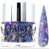 FAIRY GLAMOR Purple Glitter Dip & Acrylic Nail Powder - 8-Bit Arcade - 1 oz view 1