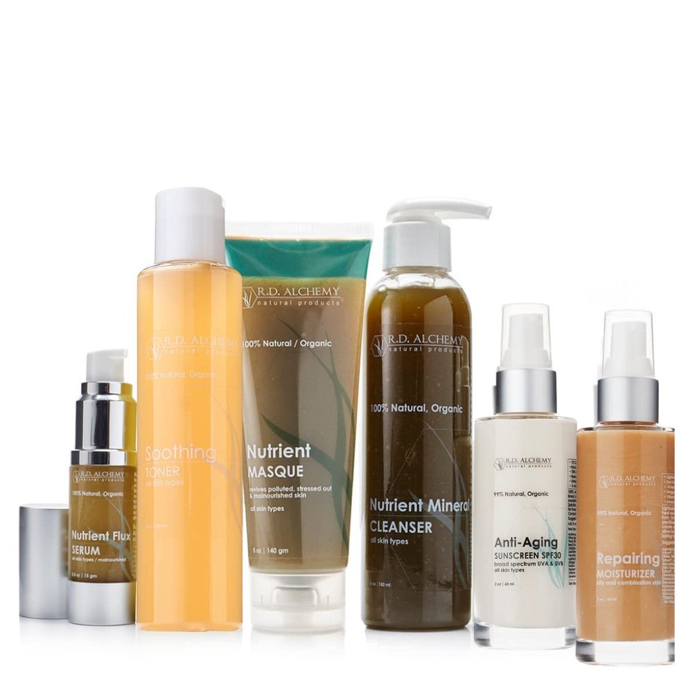 RD Alchemy - Nourishing Set for Rugged, Dull Skin that Needs a Nourishing Boost! Detoxify Pores while Protecting from the Elements for a More Radient, Healthy Glow!