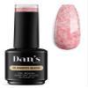 Dan's Nails 15ml Ballet Pink Gold Flakes Rubber Base Gel Coat Color | Soak off UV/LED Lamp for Professional Russian Manicure view 1