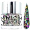FAIRY GLAMOR Green Yellow Glitter Dip & Acrylic Nail Powder - Belly Dancer - 1 oz view 1