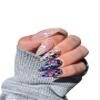 FAIRY GLAMOR Purple Glitter Dip & Acrylic Nail Powder - Pixelated - 1 oz view 2