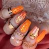 FAIRY GLAMOR Orange Thermal Color Changing Glitter Dip & Acrylic Nail Powder - California Girl - 1 oz view 3