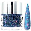 FAIRY GLAMOR Blue Pink Glitter Dip & Acrylic Nail Powder - Sea Turtle - 1 oz view 1