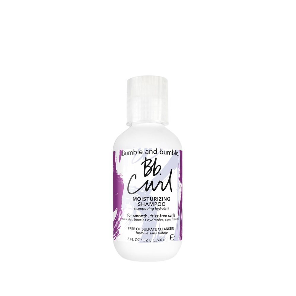 Bumble and bumble. Curl Moisturizing Shampoo | For Moisturized Curls | Frizz Control + Color Safe | Coily, Curly, Wavy | With Jojaba, Avocado + Coconut Oil | Travel Size, 2 Fl Oz