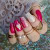 FAIRY GLAMOR Yellow Glitter Dip & Acrylic Nail Powder - Cafe Cute - 1 oz view 2
