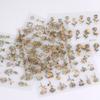 30 Sheets Gold Nail Stickers - Self-Adhesive 3D Flower Design Nail Decals for DIY Nail Art for Acrylic Nails view 3