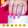 BURANO Hot Pink Reflective Glitter Gel Polish Holographic Gel Polish SZ9 view 2