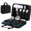 Barber Hairdryer Carrying Case - Hairstylist Travel Bag with Storage for Blow Dryer & Salon Equipment view 1